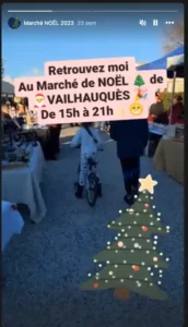 Marché de Noël Vailhauquès décembre 2023