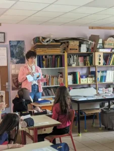 Intervention et atelier dessin en cadre scolaire